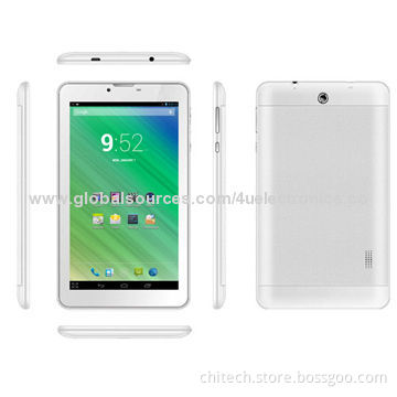 3G/4G Tablet with MTK8312 Dual-core, 1024 x 600p HD, Built-in 3G/BT, 1/8GB, Phone CallingNew